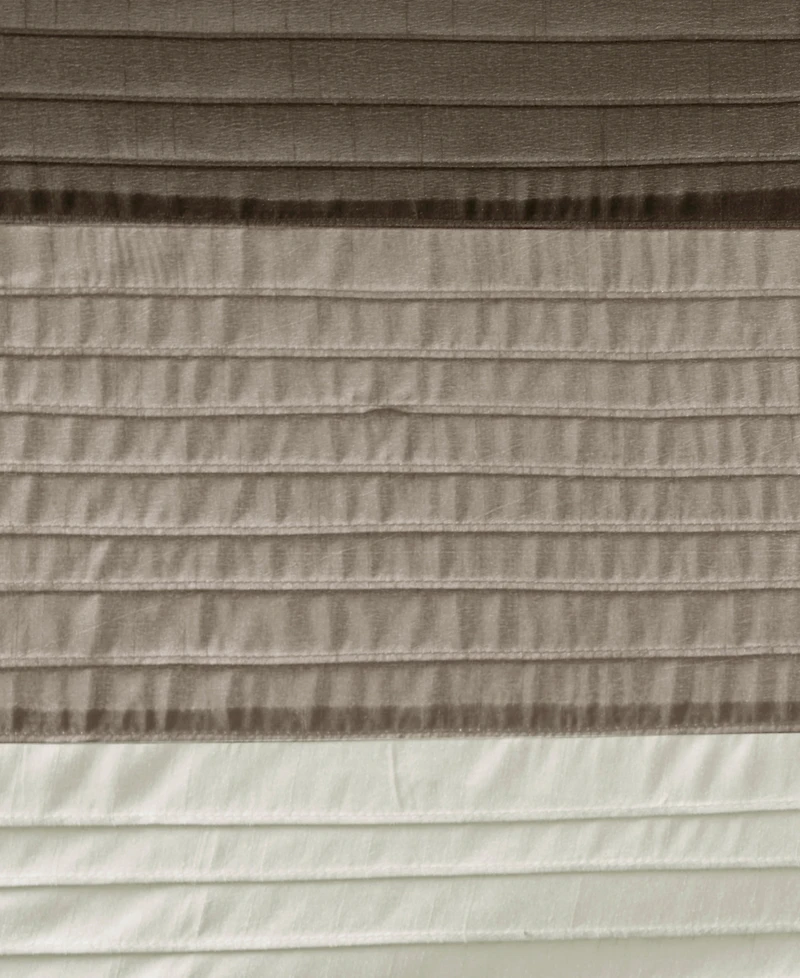 Madison Park Amherst Faux Silk Shower Curtain, 72" x 84"