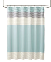 Madison Park Amherst Faux Silk Shower Curtain, 72" x 84"
