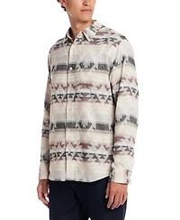 Weatherproof Vintage Men's Southwest Jacquard Overshirt
