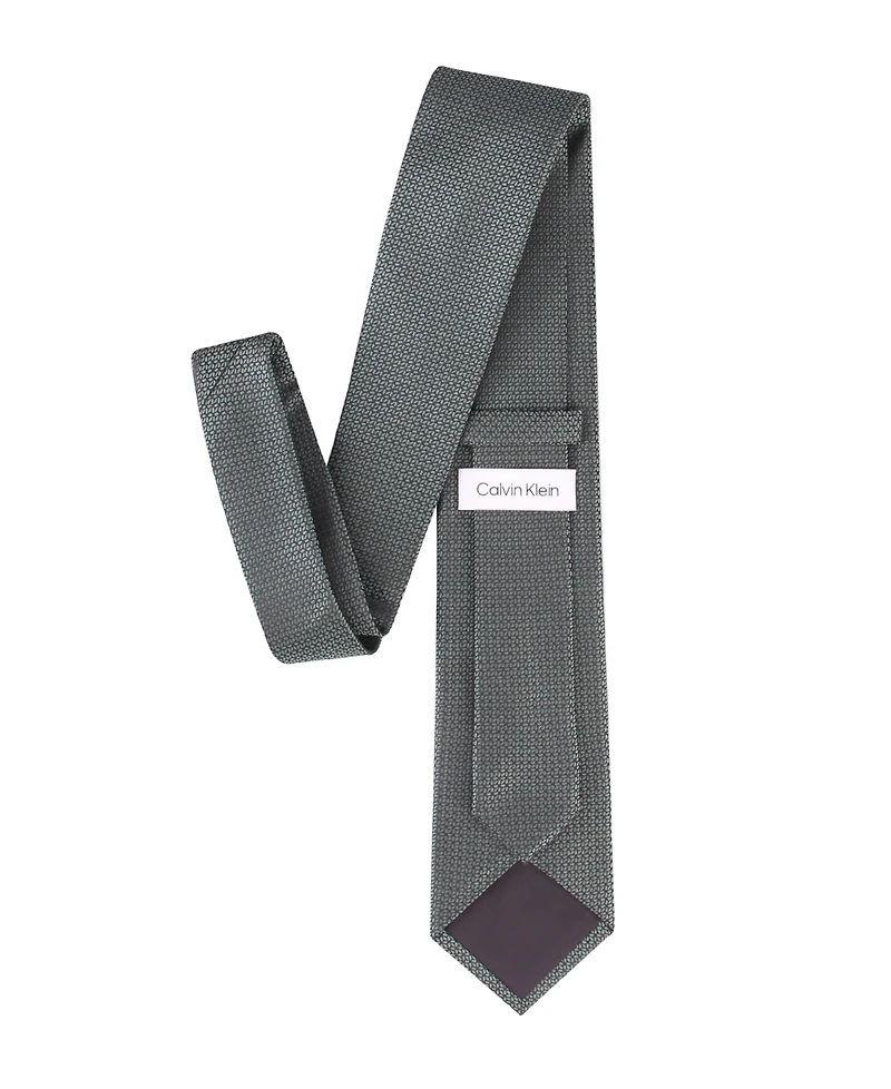 Calvin Klein Men's Lily Micro Geometric Tie