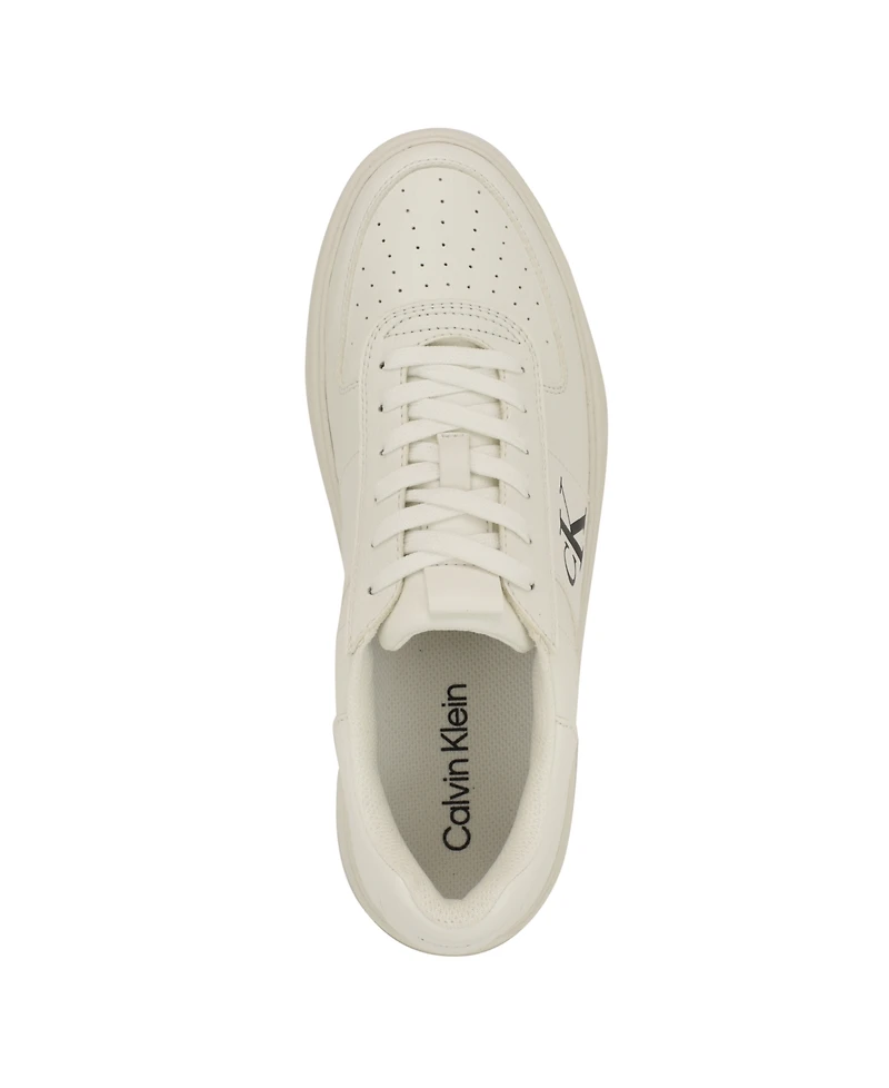 Calvin Klein Men's Gliano Round Toe Casual Sneakers