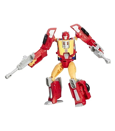 Transformers Hot Rod with Firedrive Deluxe Class | Transformers Generations Titans Return