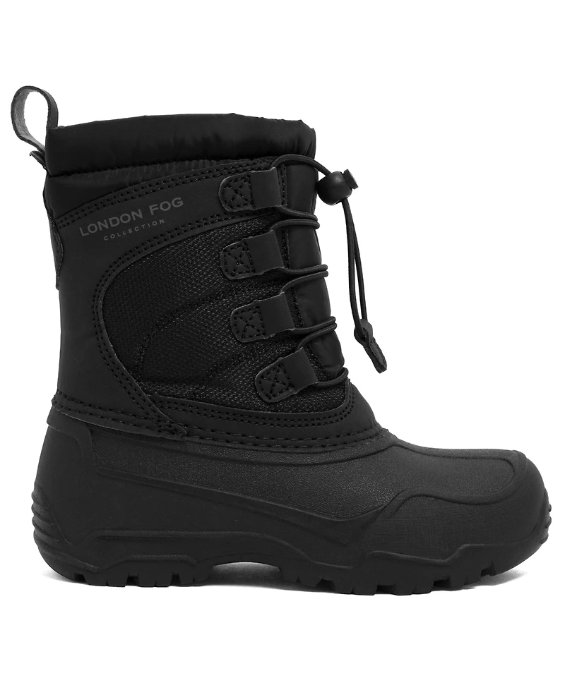 London Fog Little & Big Boys 1-5 Kenji Cold Weather Lace-Up Boots