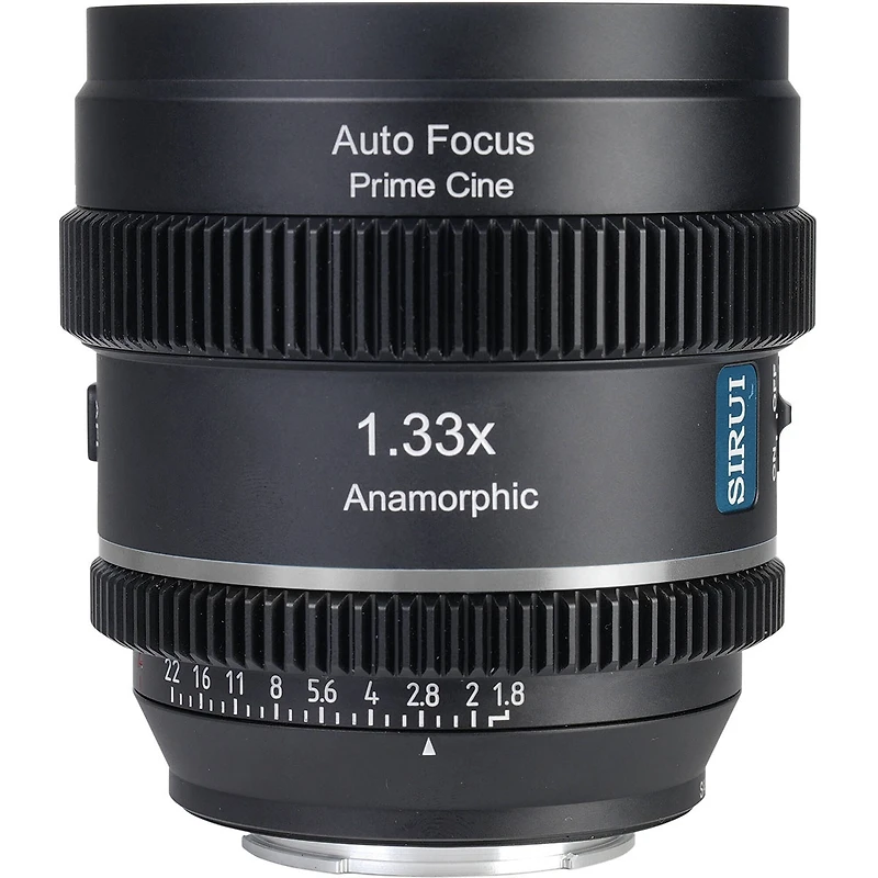 Sirui Sirui 20mm T1.8 1.33X S35 Af Anamorphic Lens (E mount, Neutral Flare)