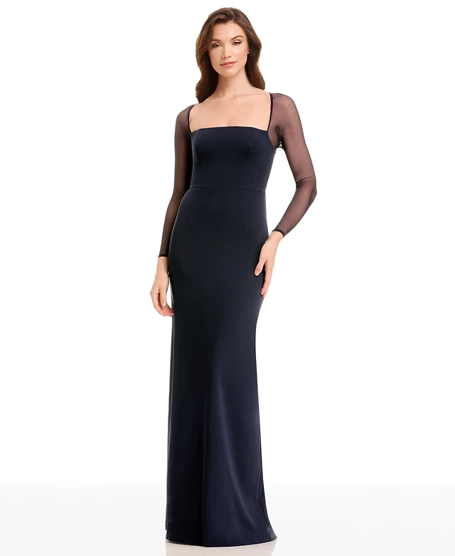dress the population macys Dress The Population Emery Dress - White