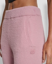 Dkny Women's Feather Yarn Tonal Jogger