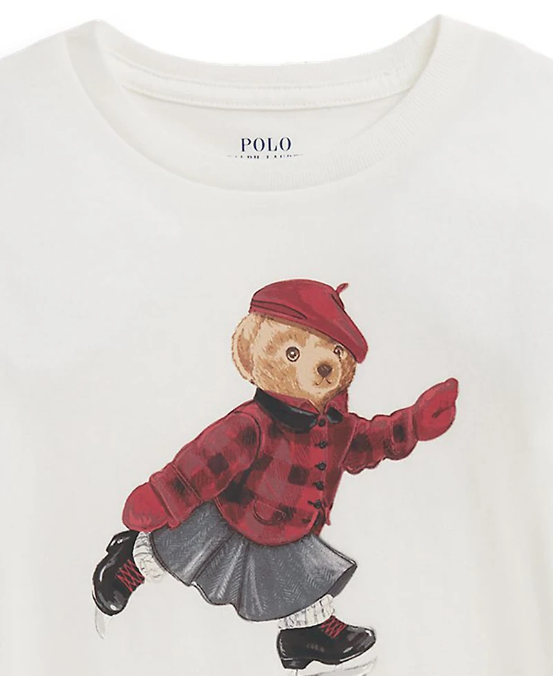 Polo Ralph Lauren Girls 2T-6X Long Sleeves T-Shirt