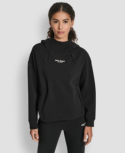 Dkny Women's Brooklyn Scuba Pull-On Hoodie