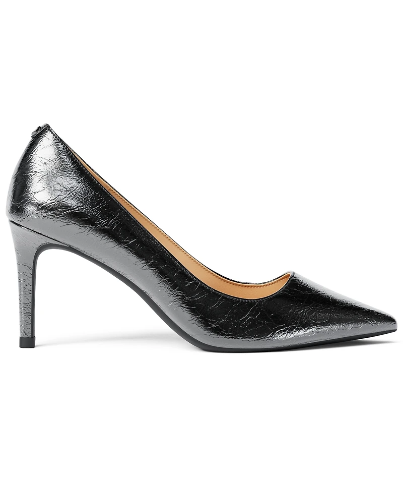 Michael Kors Alina Flex Leather Pointed-Toe Pumps