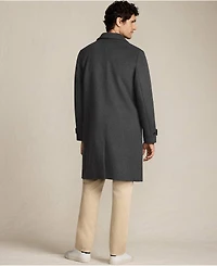 Lands' End Men's Wool Blend Top Coat