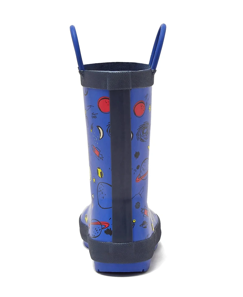 Lands' End Toddlers Pull On Splash Rubber Rain Boots