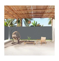 vidaXL Side Awning Anthracite