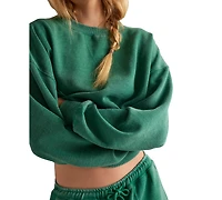 Free People Women's Slow It Down Pullover Sweatshirt