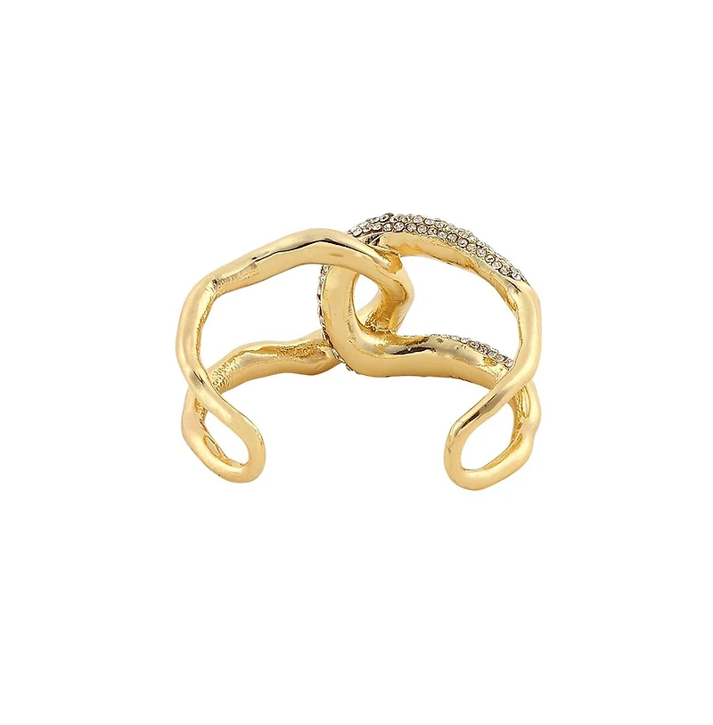 Sohi Women's The Opposta Cuff Bracelet