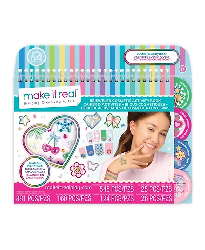 Make It Real Bejeweled Cosmetic Activity Book