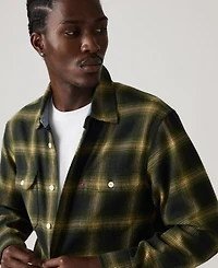Levi's Men's Relaxed Fit Long Sleeve Button Front Worker Shirt