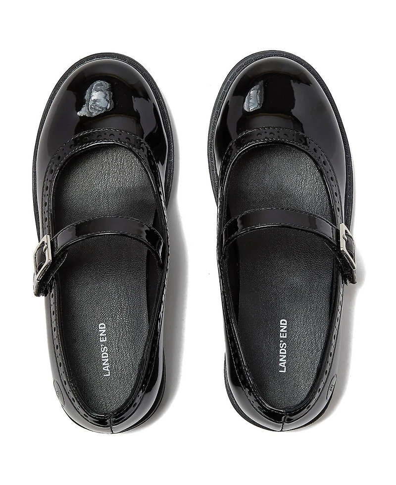 Lands' End Girls Easy On Classic Mary Janes