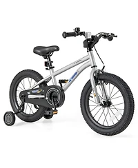 16-Inch Kids Bike Bicycle for Boys Girls 4-7 Adjustable with High Carbon Steel Frame-16 inches