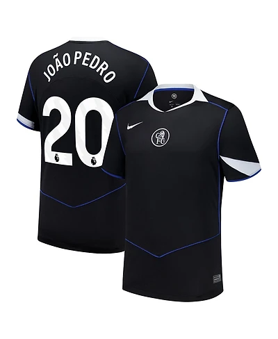 Nike Men's Joao Pedro Black Chelsea 2025/26 Third Replica Player Jersey