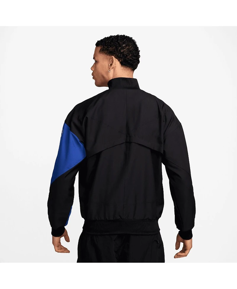 Nike Men's Black Chelsea 2025/26 Strike Anthem Full-Zip Dri-fit Jacket