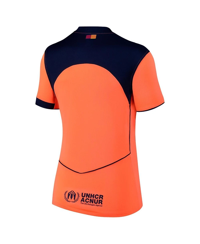 Nike Men's and Women's Orange Barcelona 2025/26 Third Replica Jersey