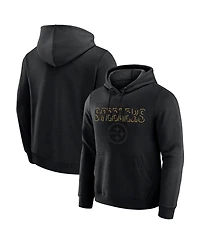 Fanatics Men's Black Pittsburgh Steelers Hoodie