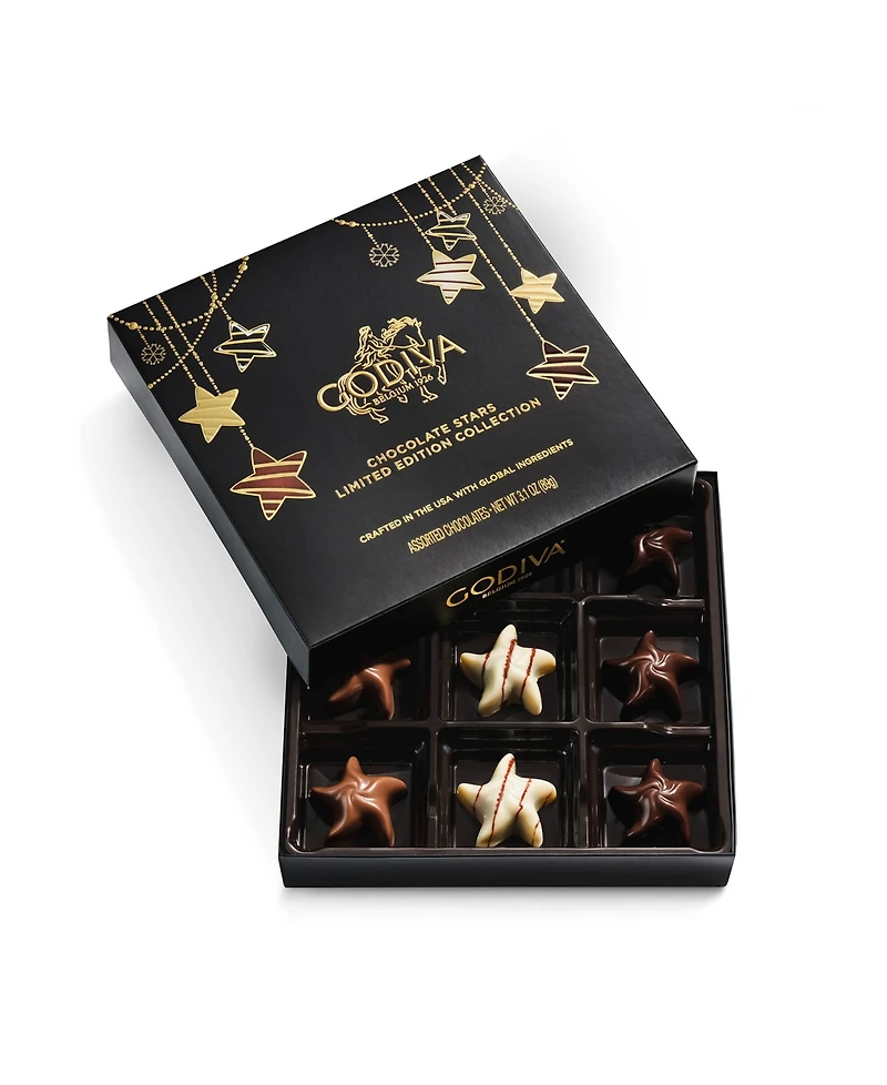Godiva Holiday Stars Chocolate Gift Box