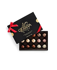 Godiva Signature Truffles Assorted Chocolate Gift Box with Red Ribbon