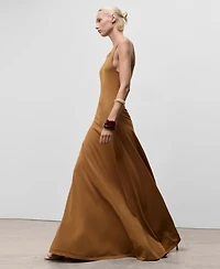 Mango Women's Knit Long Dress