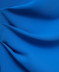 Mango Women's Ruched Midi Dress