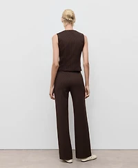 Mango Women's Fitted Zip-Up Top