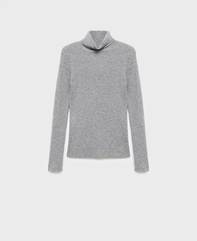 Mango Women's Turtleneck Wool Sweater