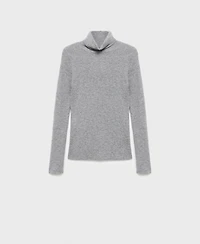 Mango Women's Turtleneck Wool Sweater