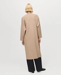 Mango Women's Long Knitted Cardigan