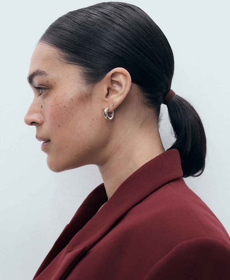 Mango Women's Double-Breasted Suit Jacket