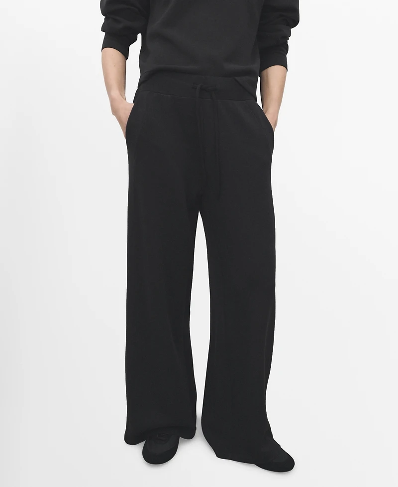 Mango Women's Drawstring Jogger Pants