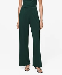 Mango Women's Dart Palazzo Pants