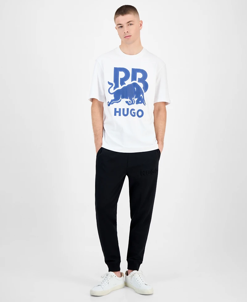 Hugo Boss x Racing Bulls Men's Dayla Short-Sleeve Logo Graphic T-Shirt