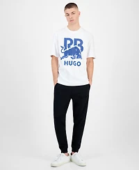 Hugo Boss x Racing Bulls Men's Dayla Short-Sleeve Logo Graphic T-Shirt