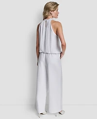 Dkny Women's Sleeveless Halter-Neck Top