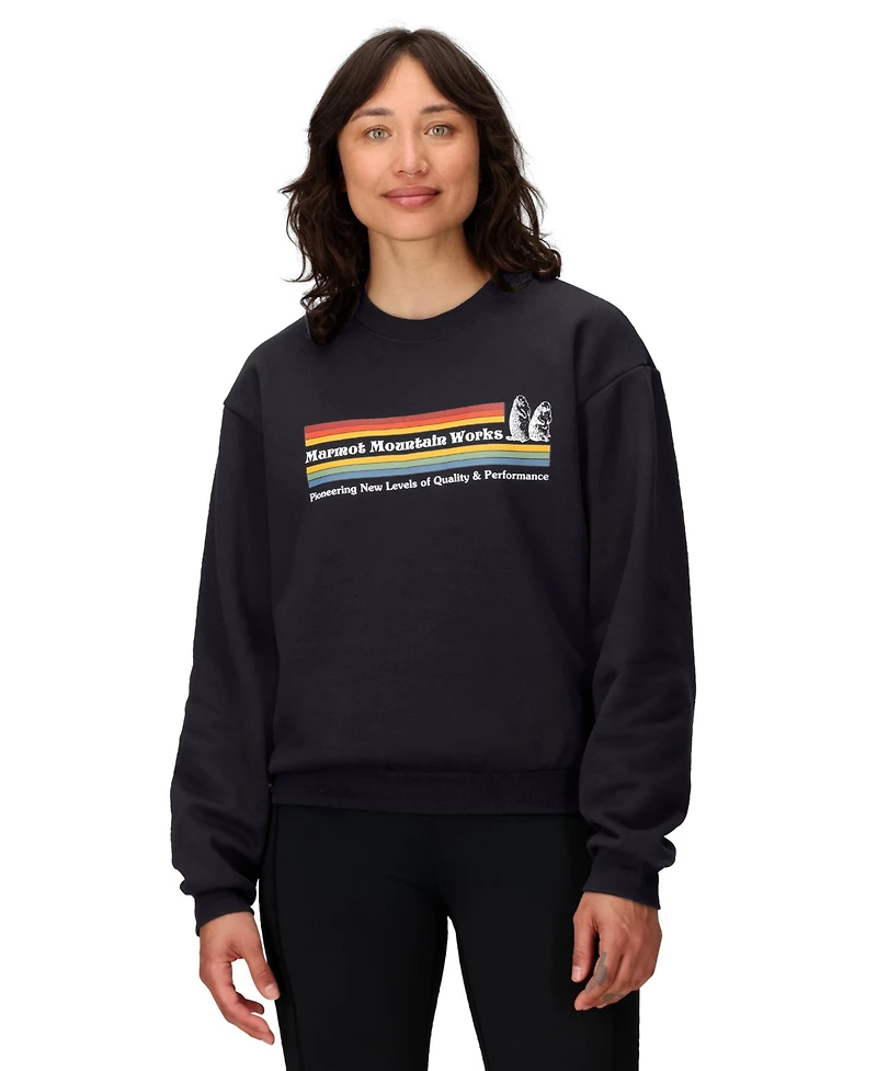 Marmot Women's Crewneck Long Sleeve Sweatshirt