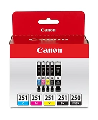 Canon Pixma iX6820 Wireless Inkjet Business Printer, Bundle with Color Ink Pack and 20-Sheet Glossy Photo Paper