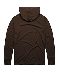Homage Men's Brown San Diego Padres Lightweight Raglan Tri-Blend Pullover Hoodie