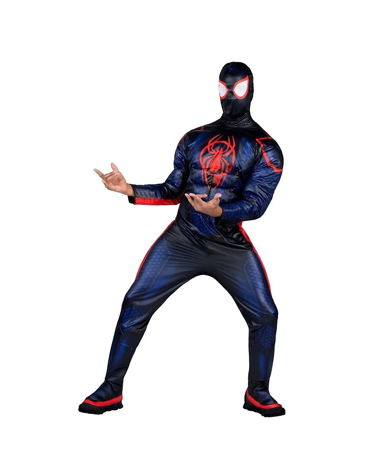 Jazwares Men's Spider-Man Miles Morales Costume with Mask
