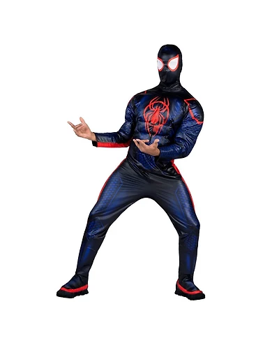 Jazwares Men's Spider-Man Miles Morales Costume with Mask