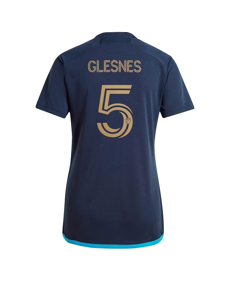 Adidas Women's Jakob Glesnes Navy Philadelphia Union 2024 The Xv Kit Replica Player Jersey
