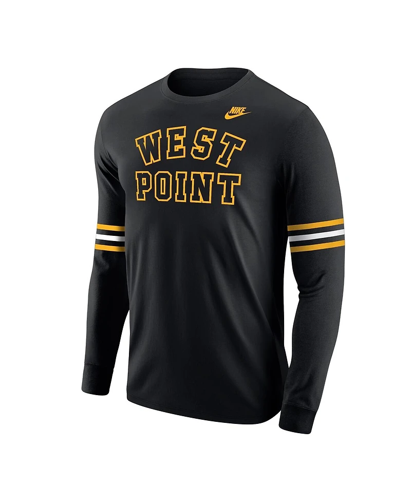 Nike Men's Black Army Knights West Point Classic Collection Long Sleeve T-Shirt