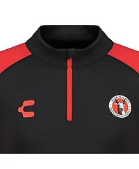 Charly Men's Black Club Tijuana 2024/25 Quarter-Zip Pullover Sweatshirt