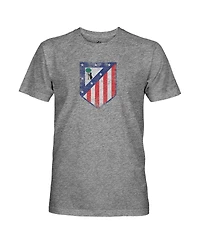 1863FC Men's 1863FC Heather Gray Atletico de Madrid Vintage Tri-Blend T-Shirt