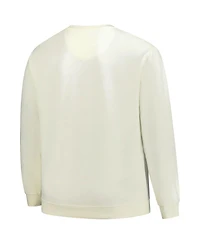 Profile Men's Cream Buffalo Bills Big Tall Fleece Sweatshirt